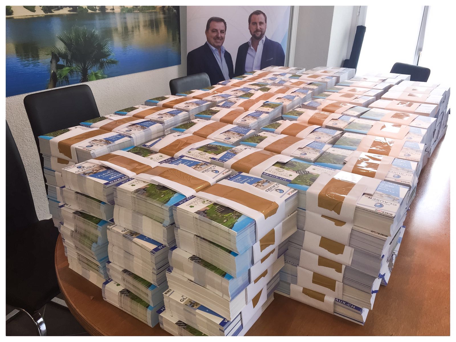 Flyers pour la Régie Eric Glauser