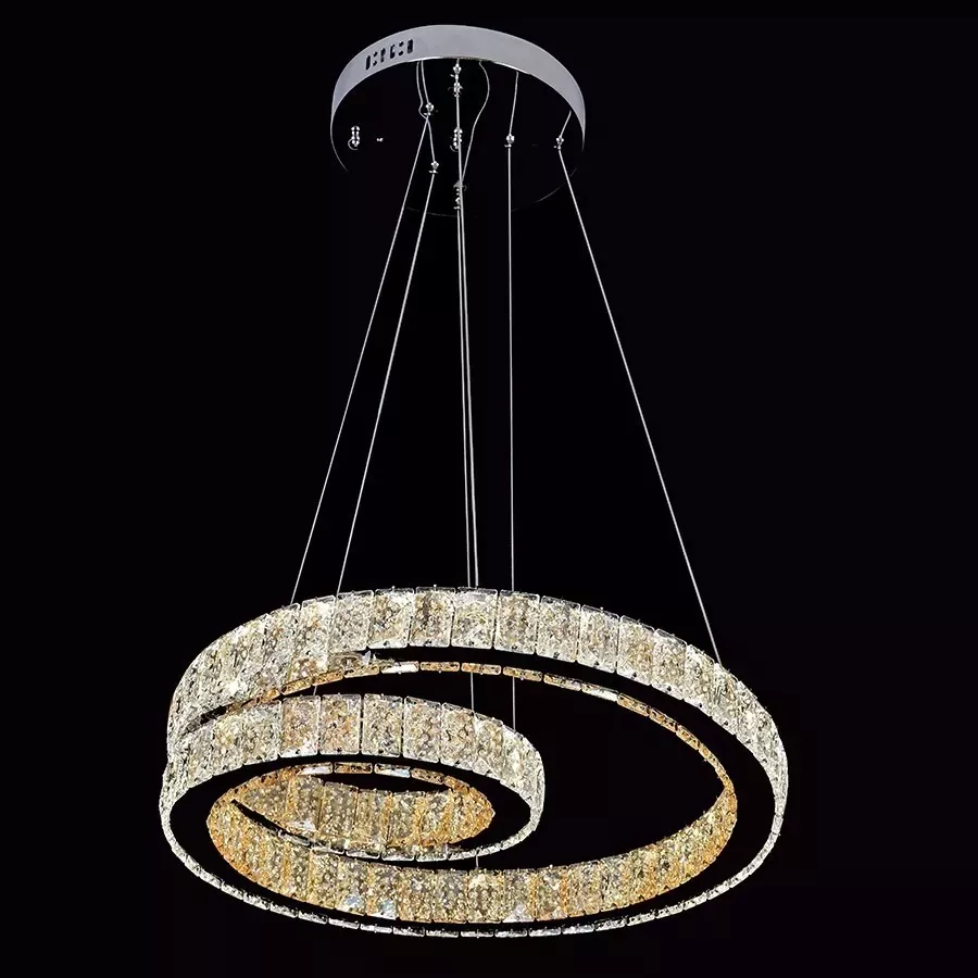 Miniatura: Lustre Pendente para Sala de Jantar Cristal Led
