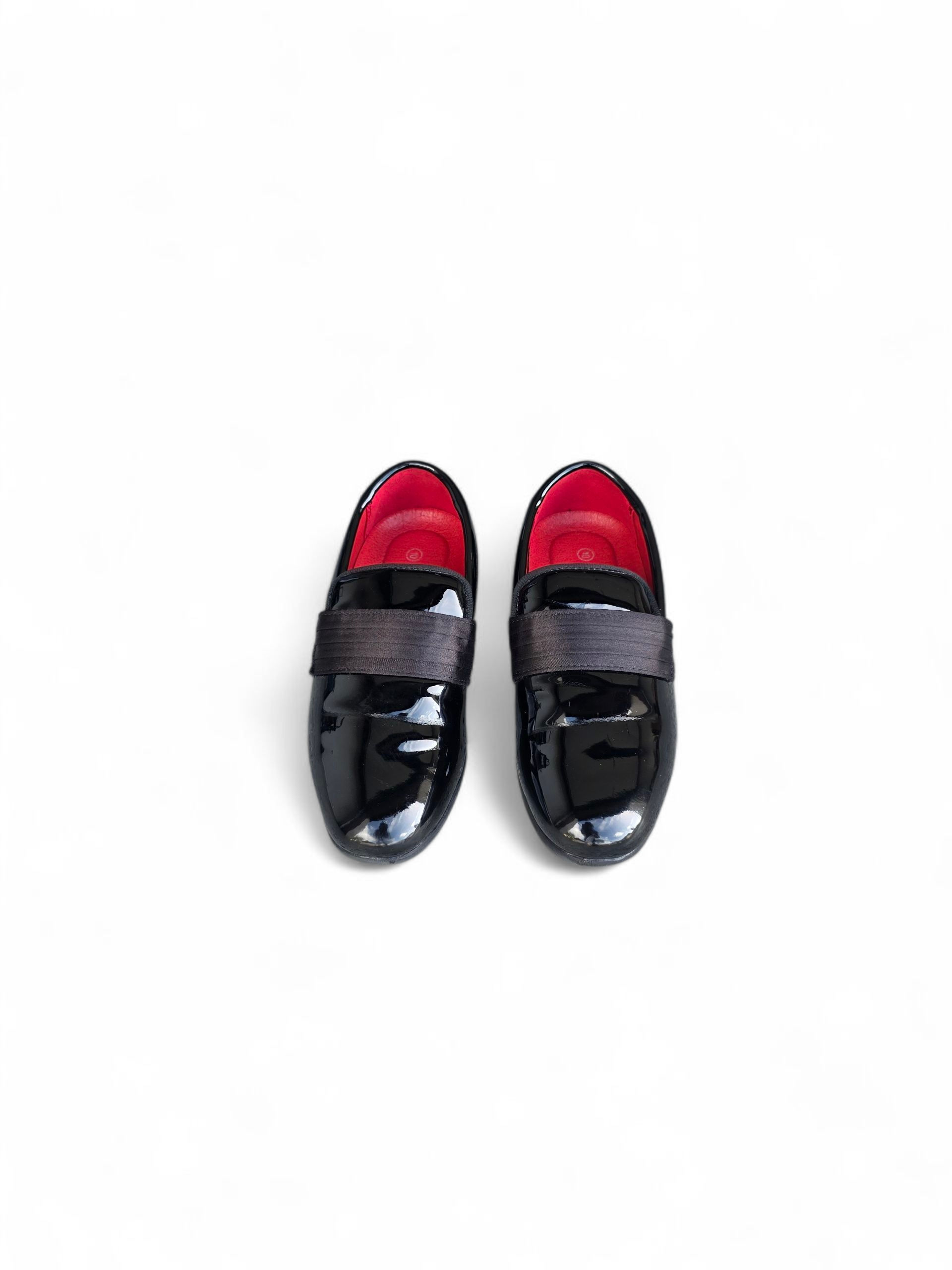 Bruno Marc Boys Black Loafers