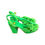 Thumbnail: Khpaermei Women's Green Bow Sandals