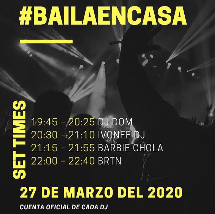 #BailaEnCasa Livestream