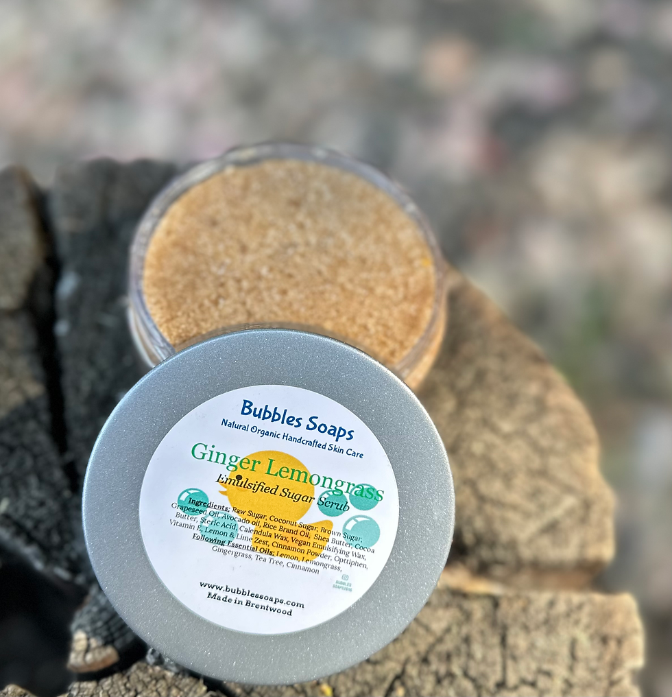 Thumbnail: Ginger Lemongrass Emulsified Sugar Scrub