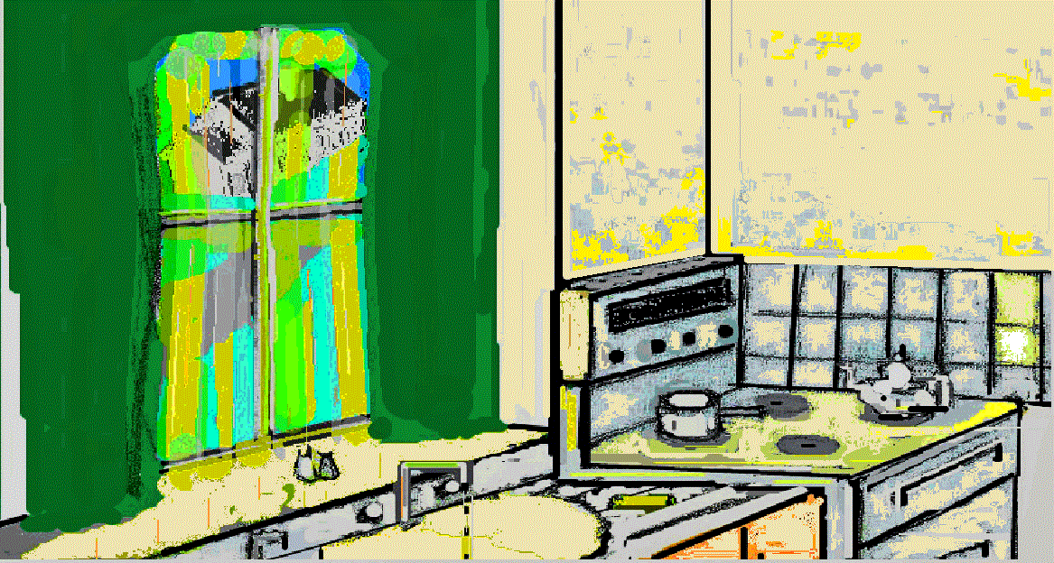 Irish Cottage (c) J.O.  Mourek interior sink