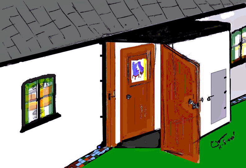 Irish'Cottage'entry'11-November 08, 2006-color'2