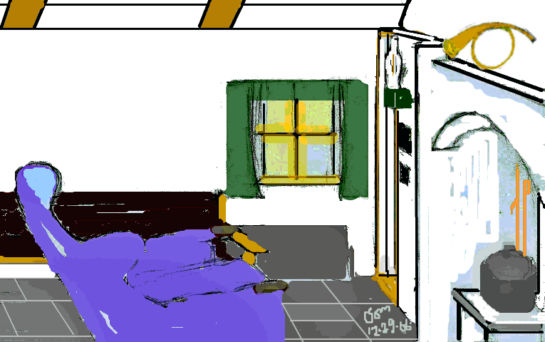 Irish'Cottage'interior'1