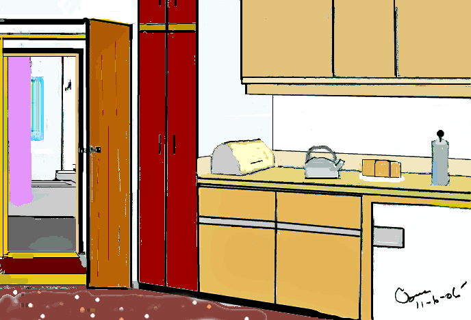 IrishCottage'interior'kitchen