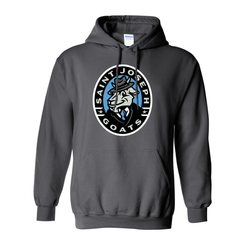 Goats Oval Hooded Sweatshirt | Bright Designs