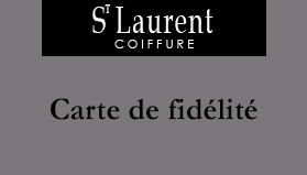 carte de fidélité St Laurent Coiffure