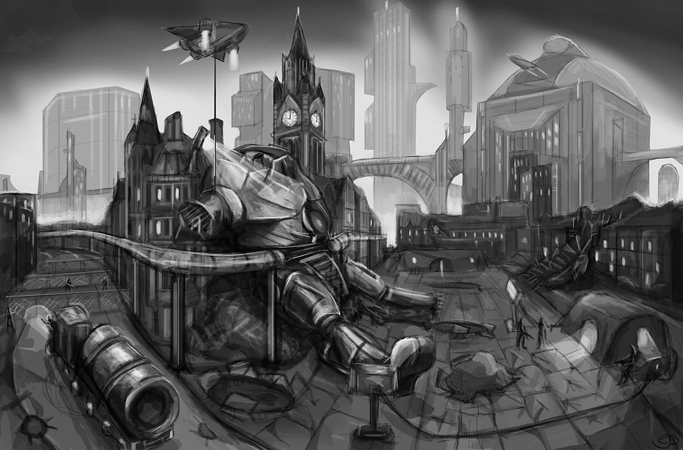 Derelict Environment idea 1
