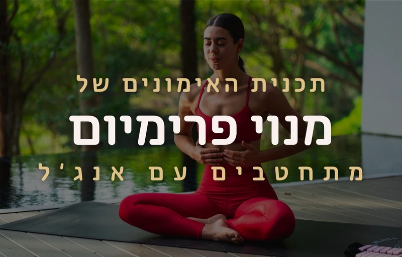 מתחטבים עם אנג׳ל תכנית האימונים של מנוי פרימיום
