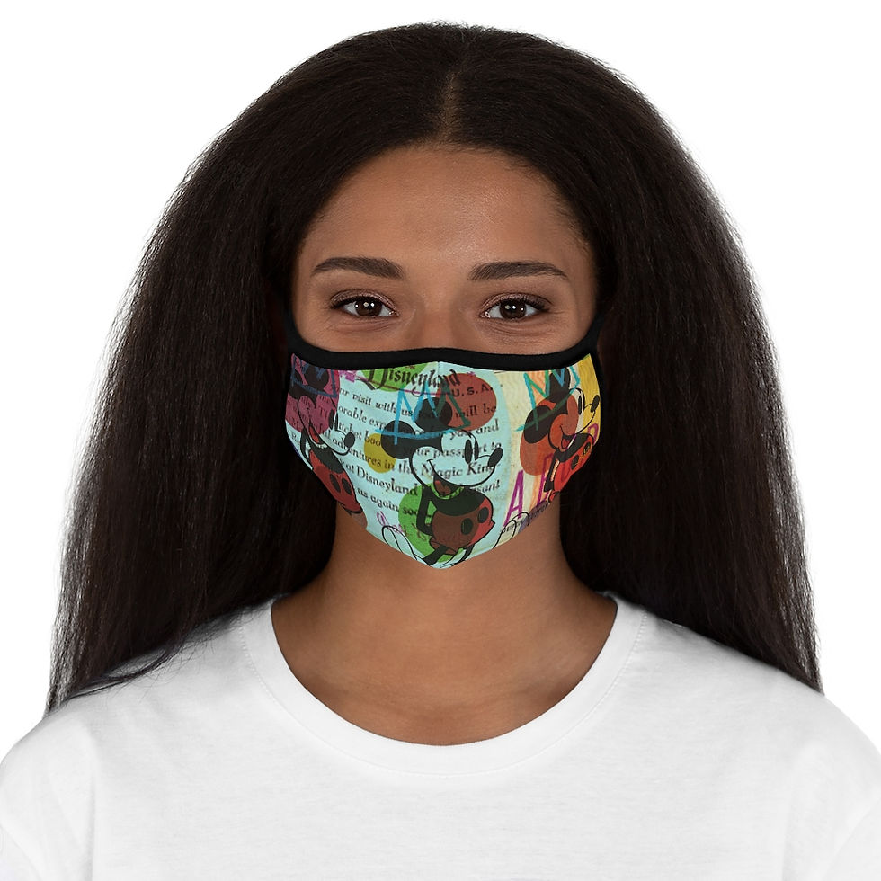 Thumbnail: Vacation Memories!-Fitted Polyester Face Mask