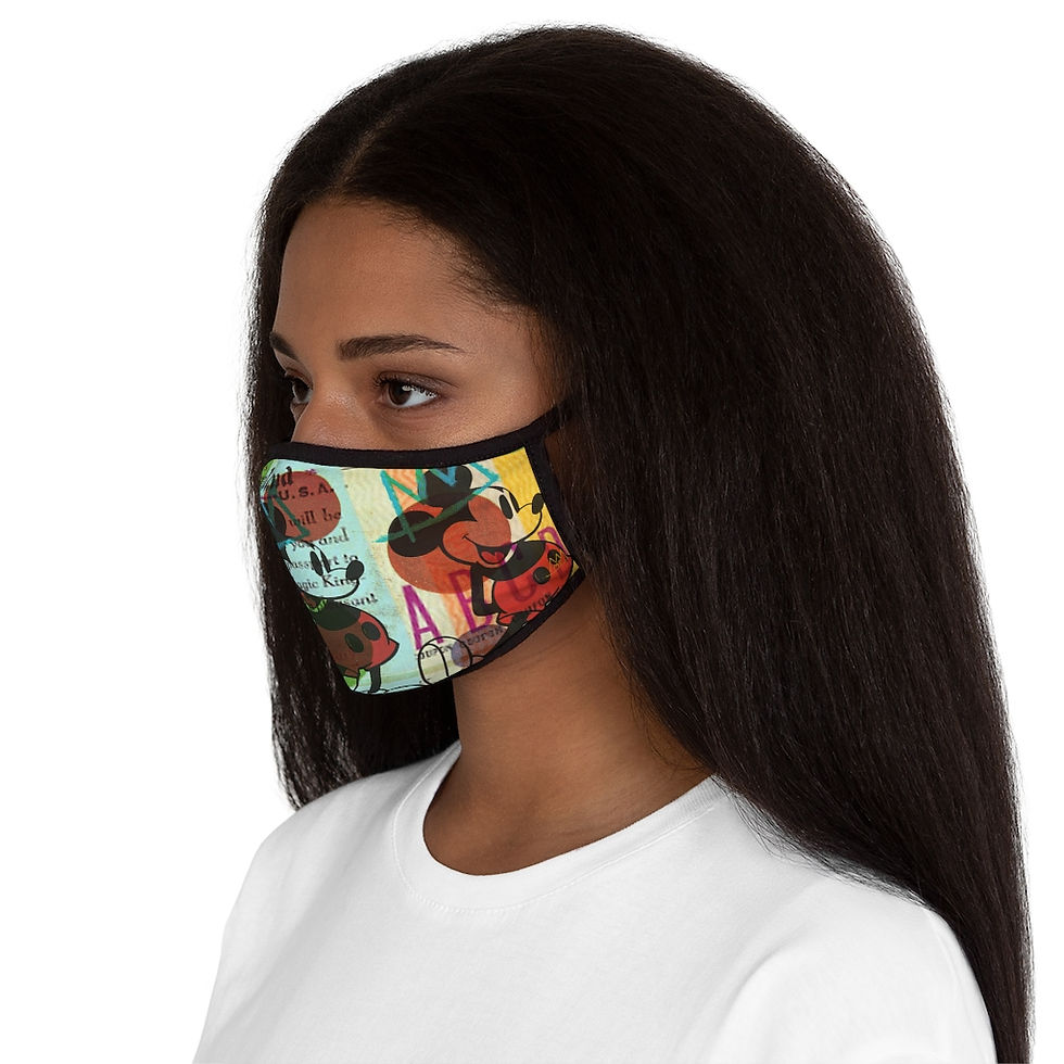 Thumbnail: Vacation Memories!-Fitted Polyester Face Mask
