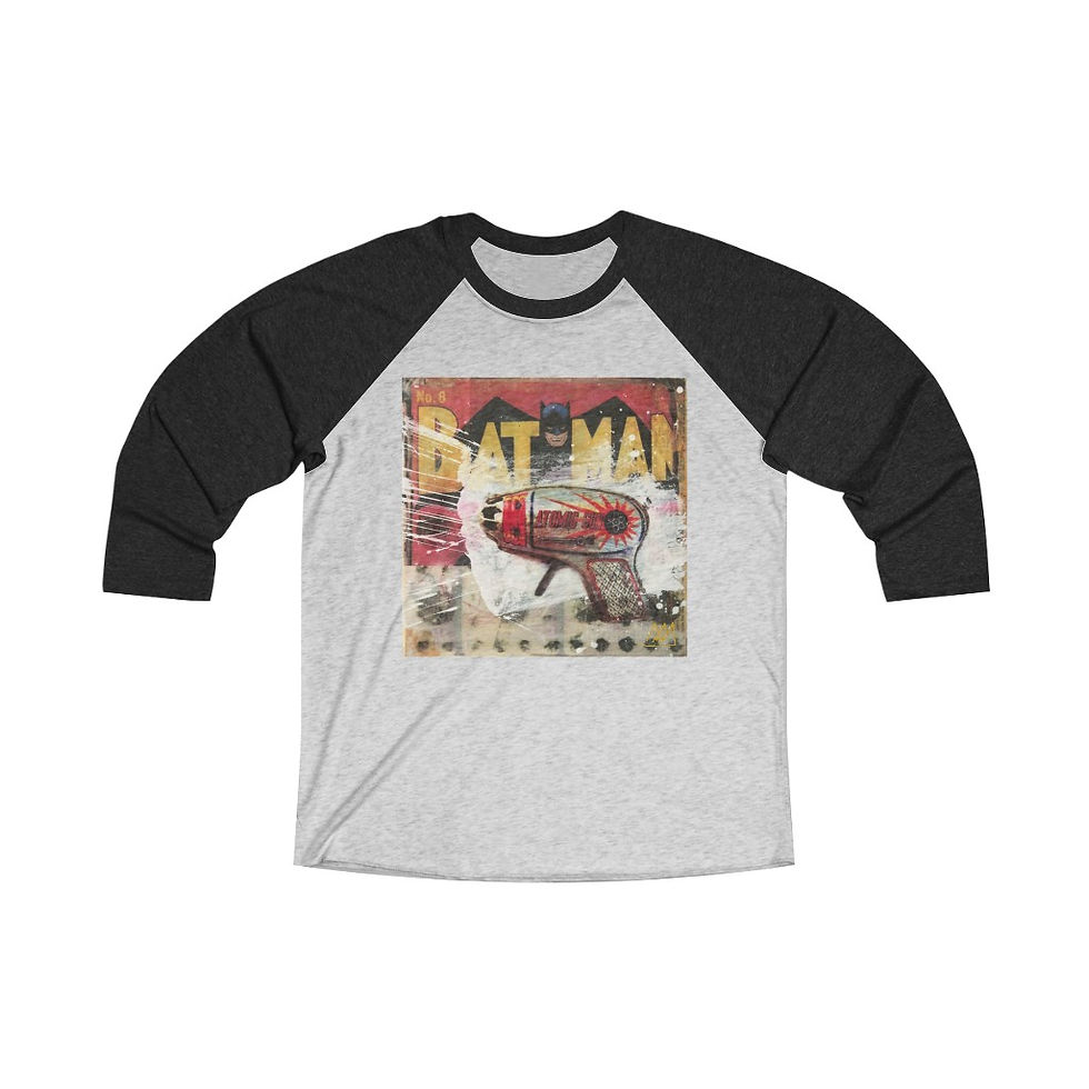 Thumbnail: Saturdays Afternoons!-Unisex Tri-Blend 3/4 Raglan Tee