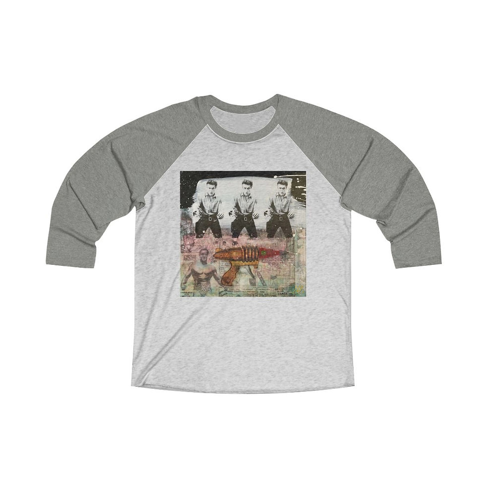 Thumbnail: As Seen On TV!-Unisex Tri-Blend 3/4 Raglan Tee