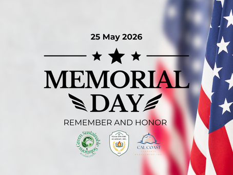 Memorial Day May 25 2026
