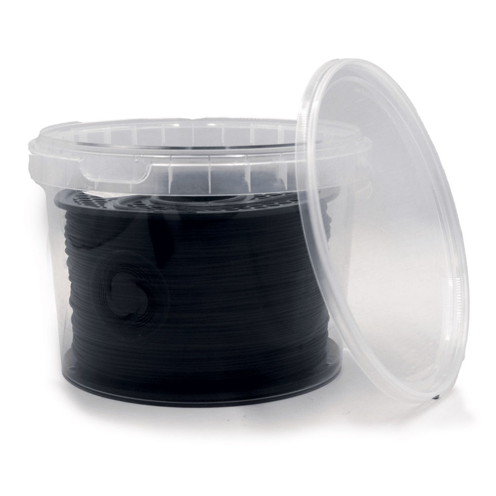 PETG - Black - 2.5kg - 1.75mm - Tub - SA Filament