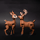 Thumbnail: Side view of Bucky and Beauty Reindeer