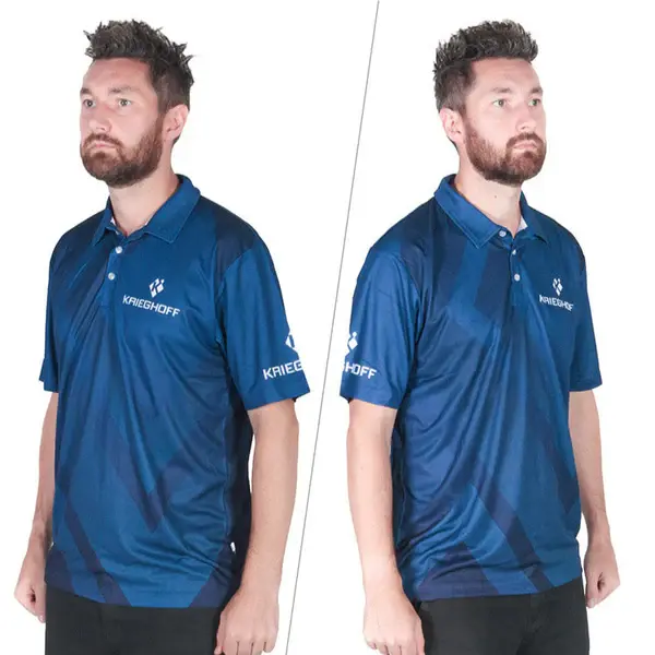 Thumbnail: Krieghoff Custom Team Polo Shirt - Royal/Navy