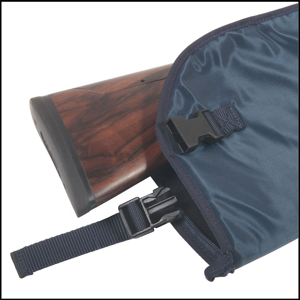 Thumbnail: Krieghoff Navy Canvas Gun Slip