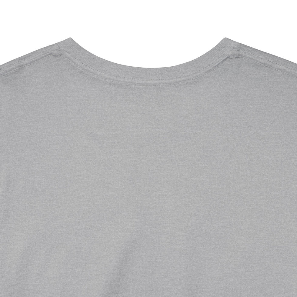 Thumbnail: KNN Sport Grey Unisex Heavy Cotton T-Shirt