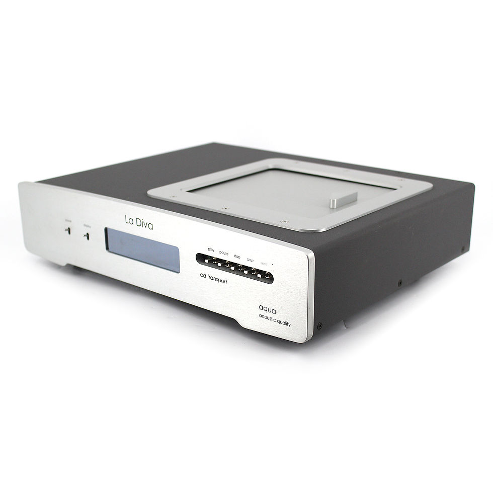 Thumbnail: Un-New > Digital > Aqua La Diva CD Transport (Silver)  rrp£7995