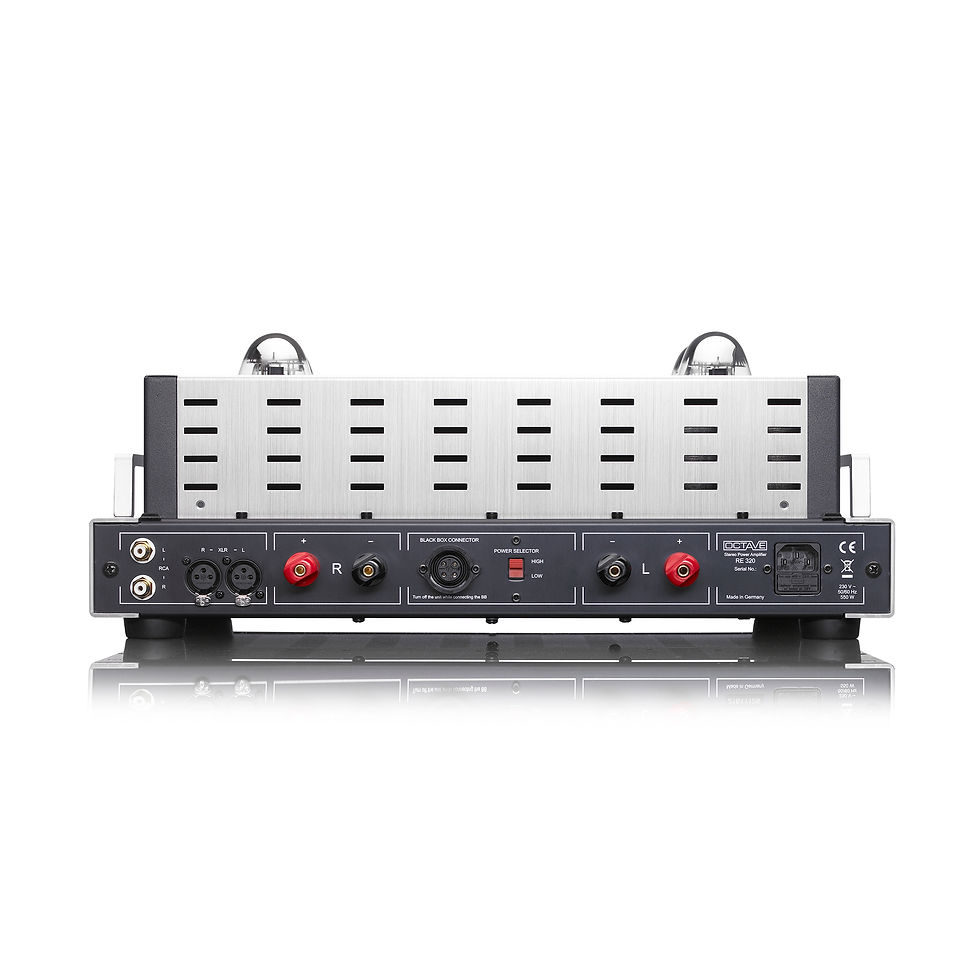 Thumbnail: Un-New > Amplifiers > Octave RE 320 Power Amplifier (Silver)  rrp£9900