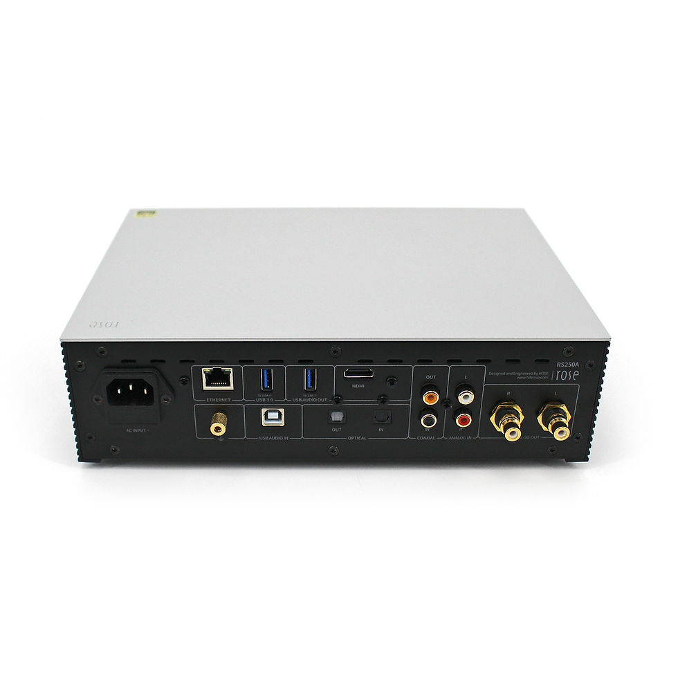 Thumbnail: Un-New > Digital > HiFi Rose RS250A Streamer/DAC/Preamplifier (Silver)  rrp£2349
