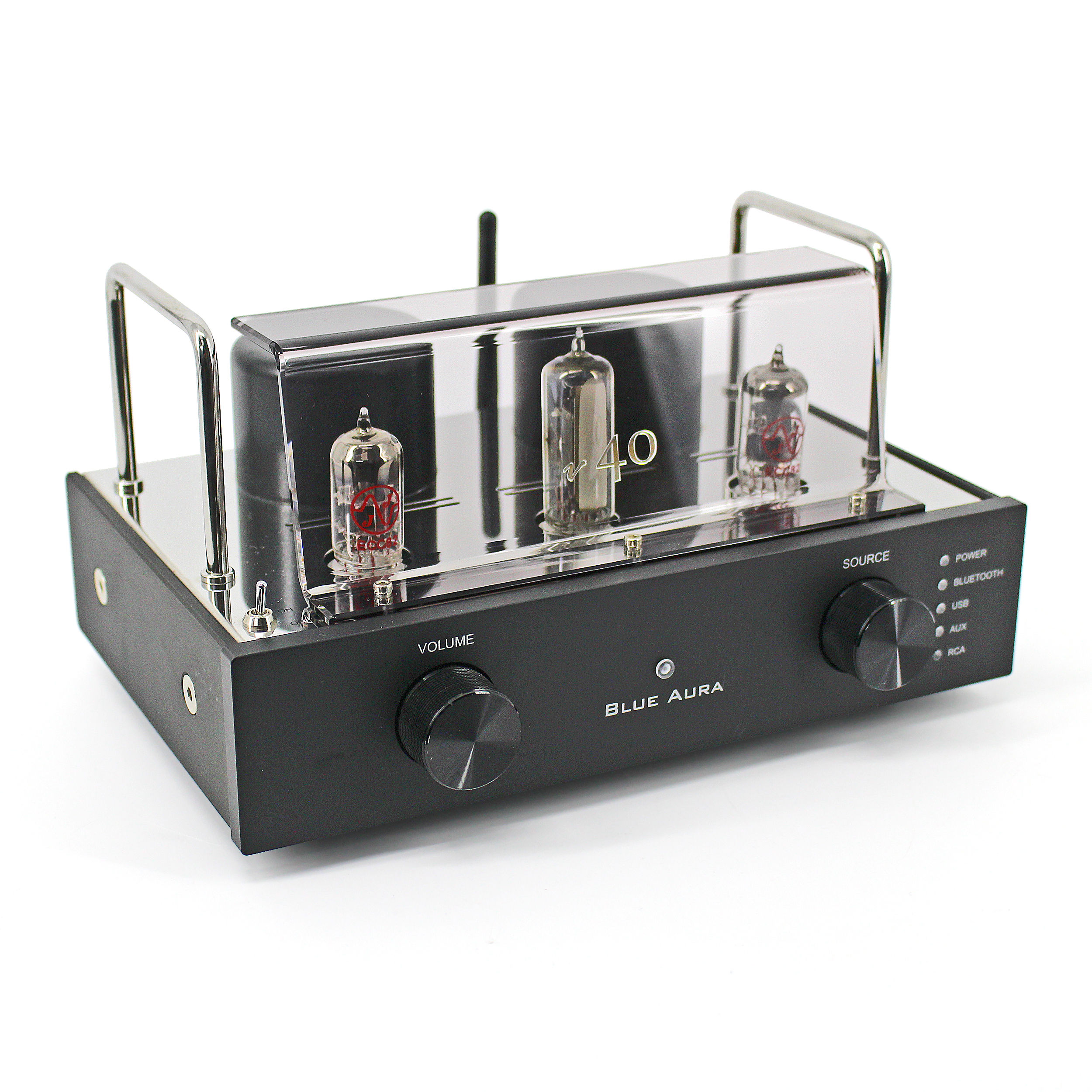 Un-New > Amplifiers > Blue Aura Blackline V40 Integrated Amp (Black)  rrp£499