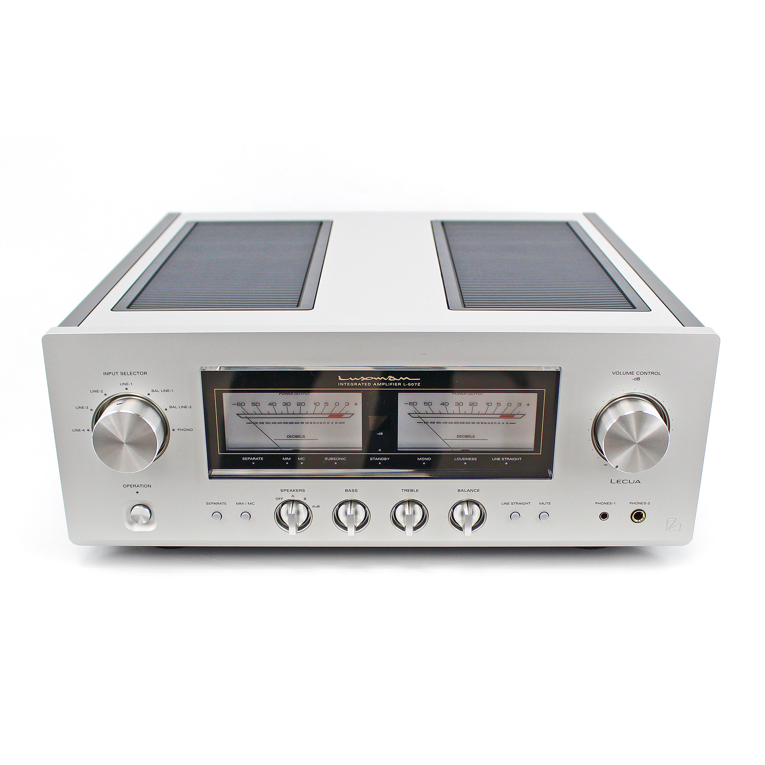 Un-New > Amplifiers > Luxman L-507z Integrated Amplifier (Silver) rrp£8000