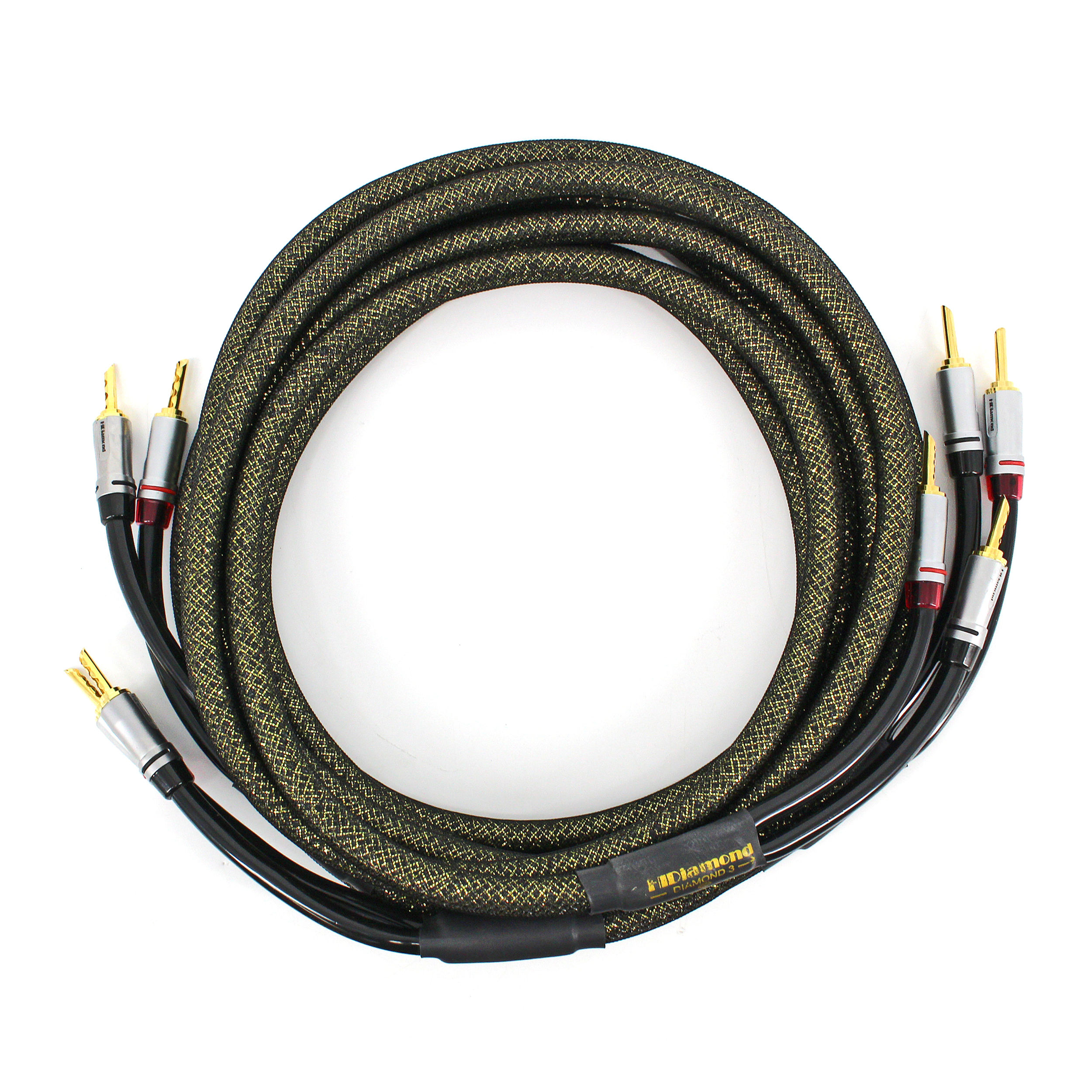 Un-New > Cables > HiDiamond DIAMOND 3 Speaker Cables 2.5m B>B rrp£600