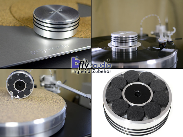 Thumbnail: bFly Audio PG1+ MK 2 Luxury Turntable Weight