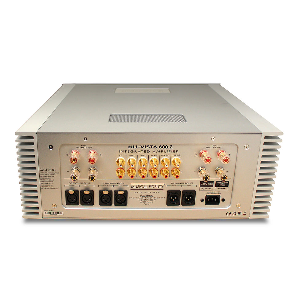 Thumbnail: Un-New .> Amplifiers > Musical Fidelity NuVista 600.2 (Silver)  rrp£7990