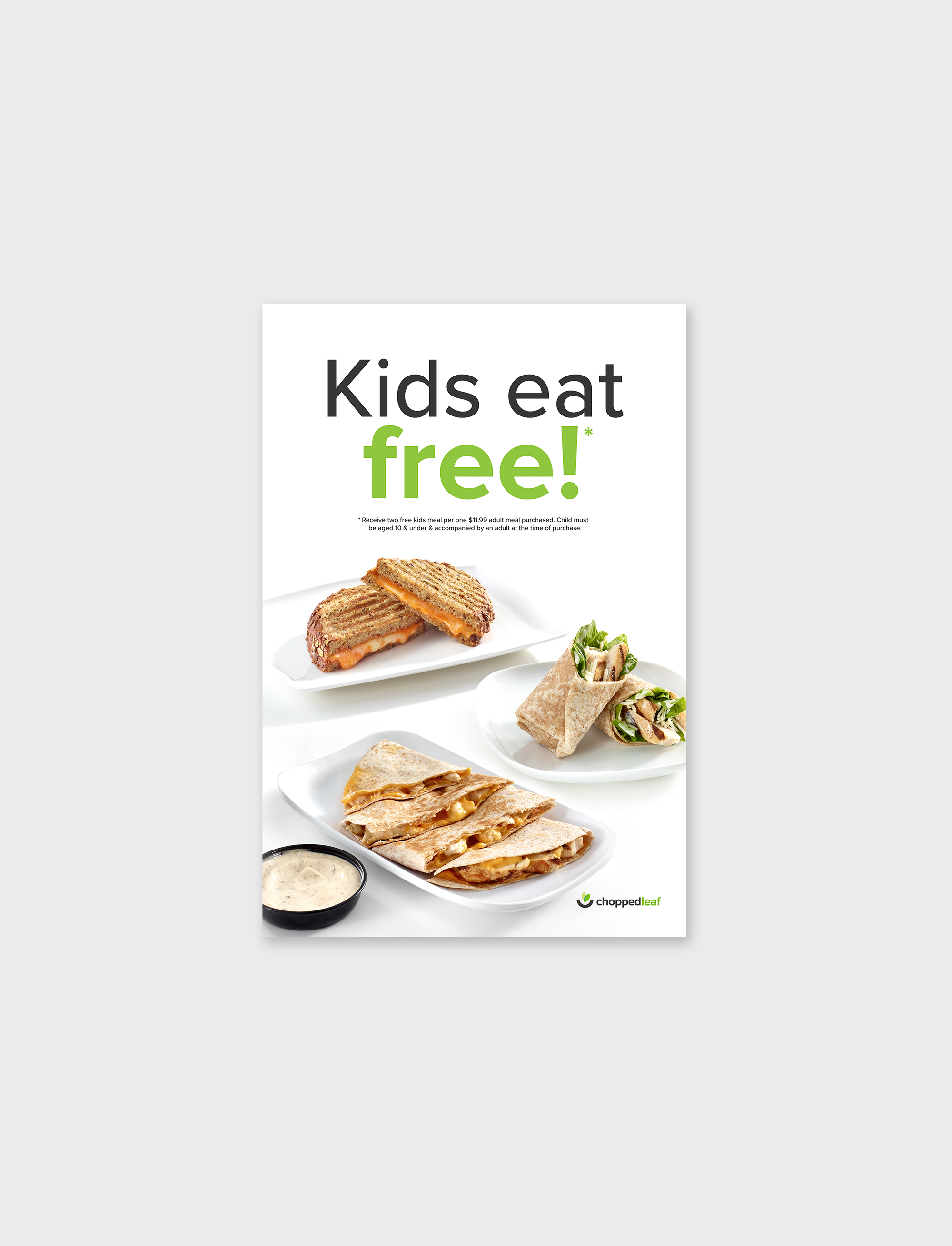 Kids Eat Free Bagstuffer
