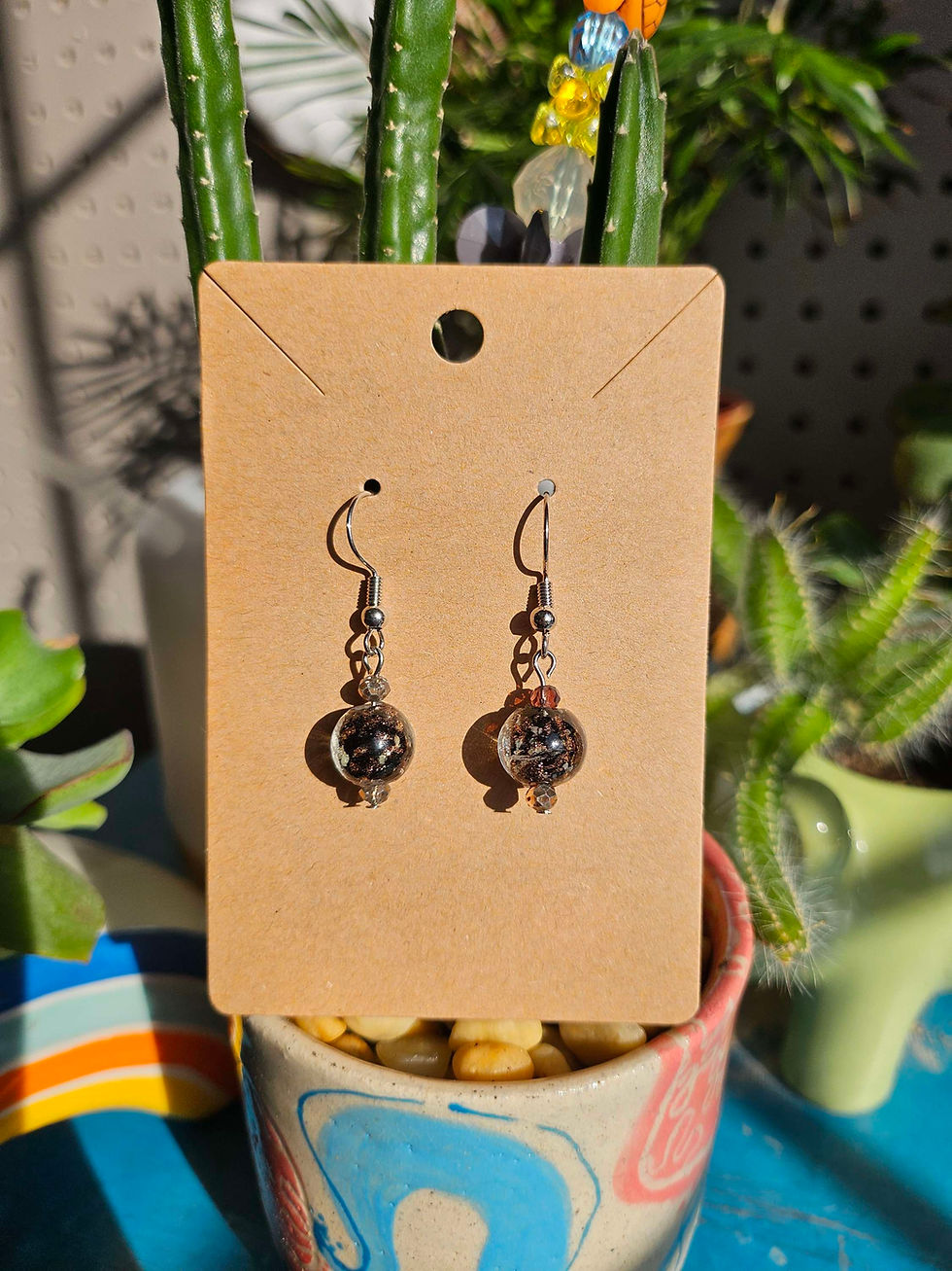 Thumbnail: Beaded earrings 