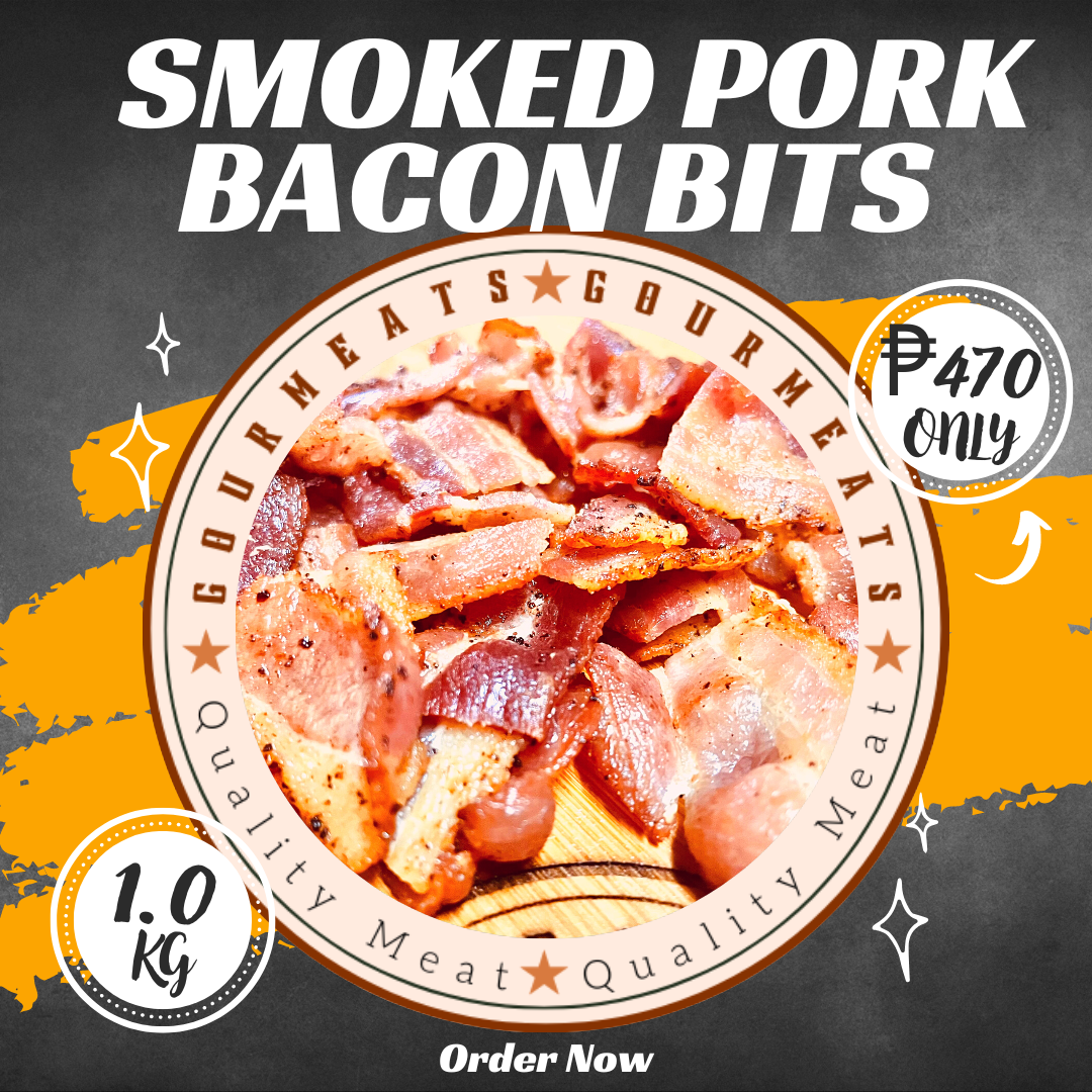 SMOKED PORK BACON BITS 1kg