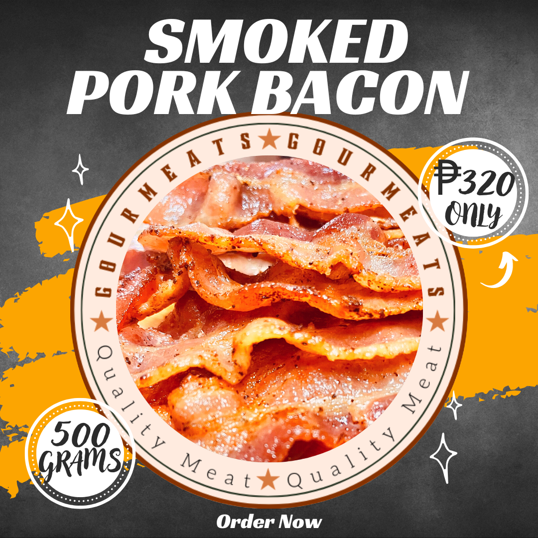SMOKED PORK BACON 500gm