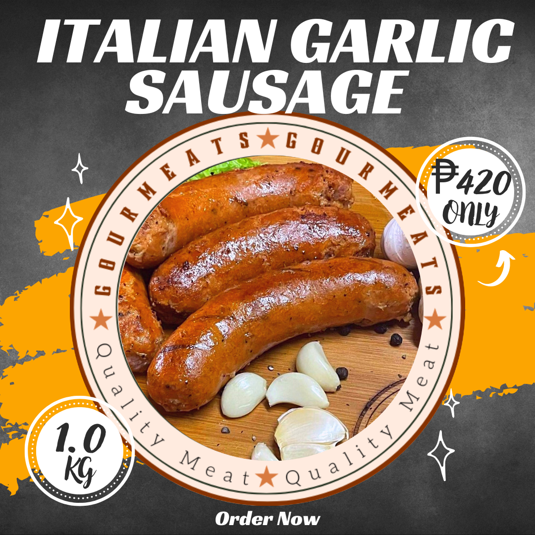 ITALIAN GARLIC SAUSAGE 1kg