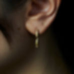 diamond geometric earrings