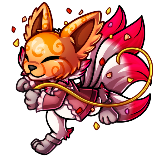 Festive kitsune