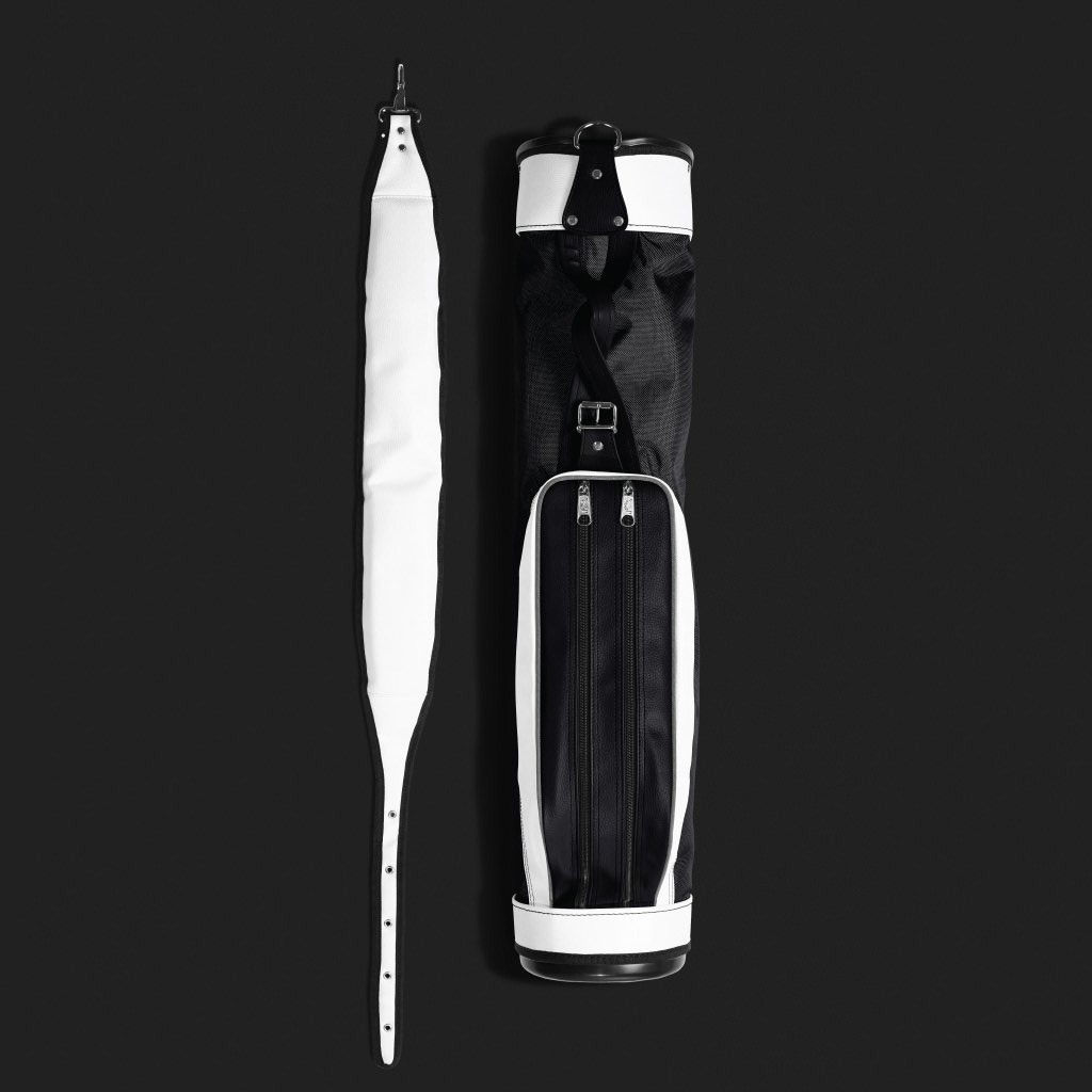 JONES ORIGINAL GOLF BAG - BLK/WHT