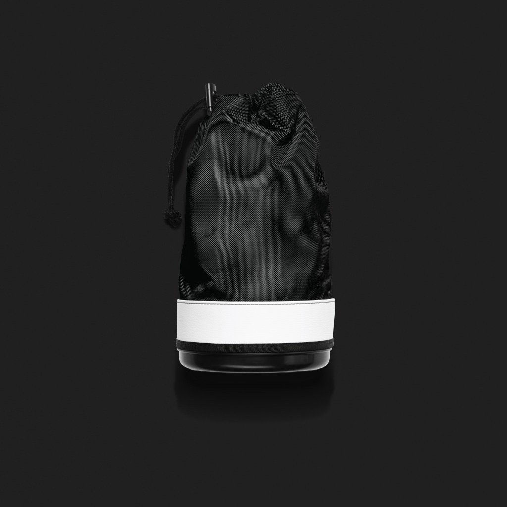 JONES RANGER SHAG BAG AND COOLER - BLK/WHT