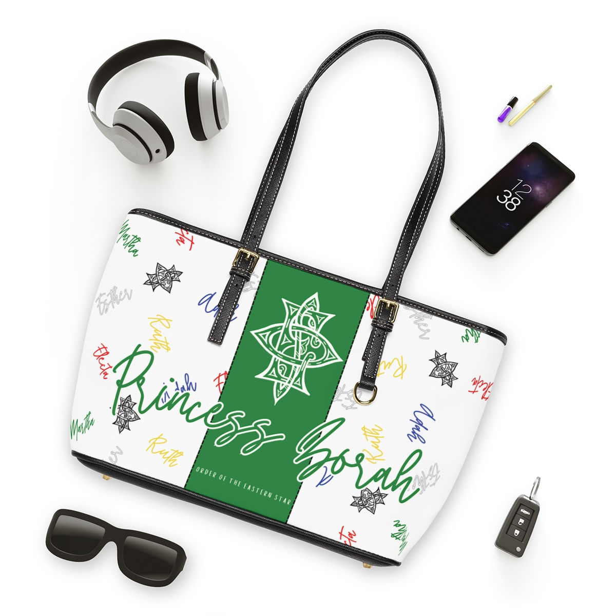 Green Princess Zorah Star Point Purse