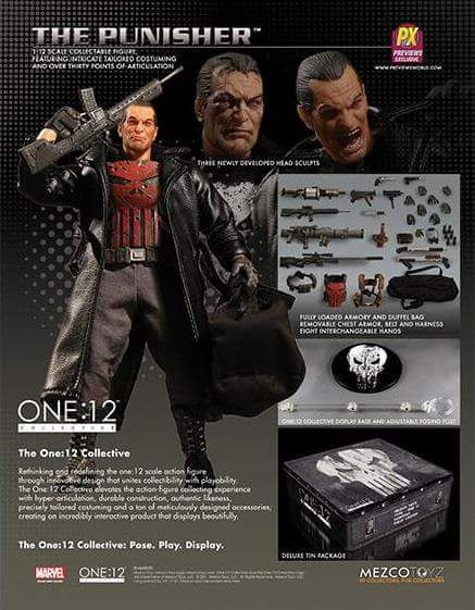 Mezco Toys Mezco Punisher For Sale Mezco Toys Mezco Punisher Px