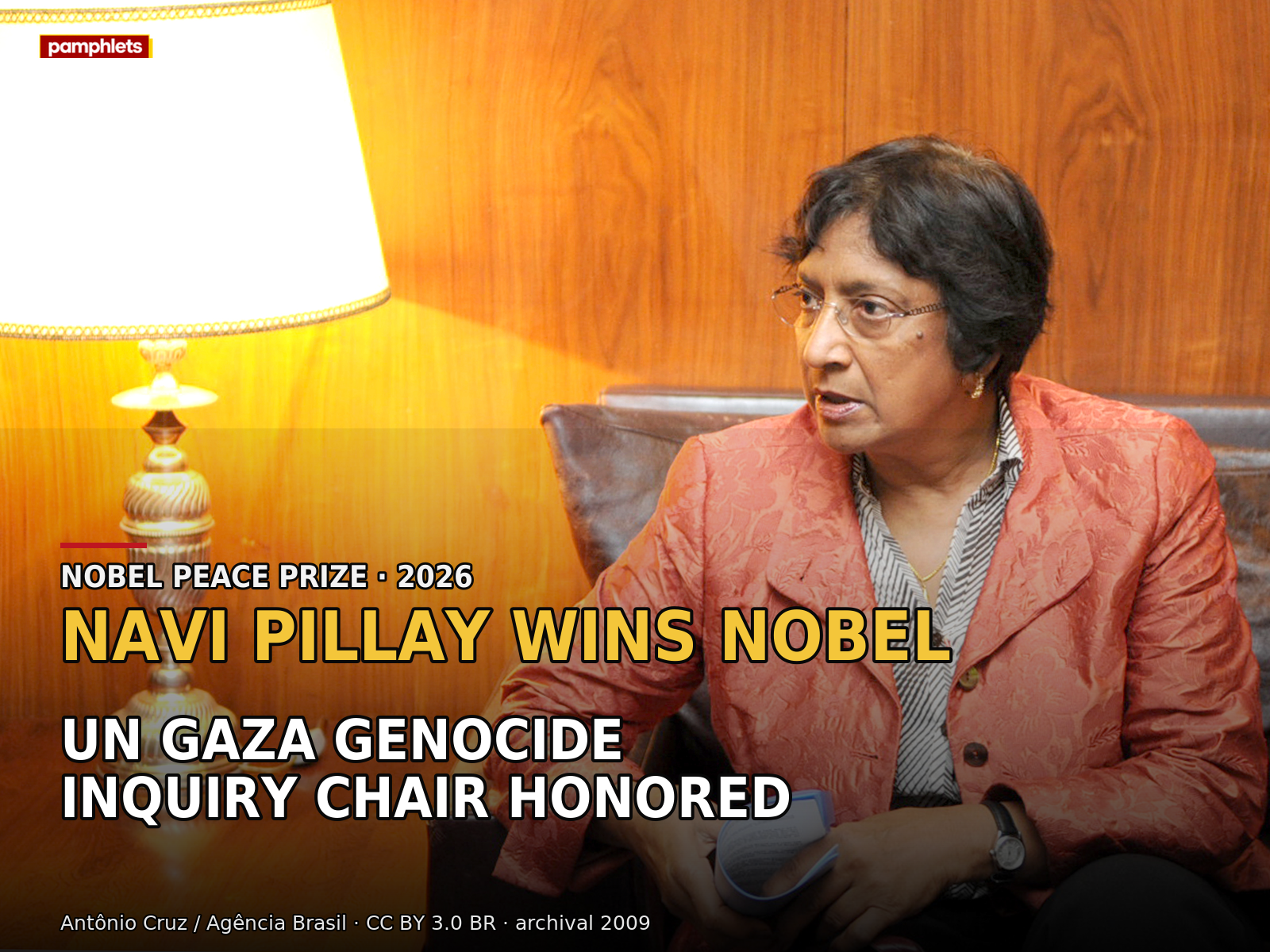 UN investigator who found Israel committed genocide in Gaza wins Nobel Peace Prize