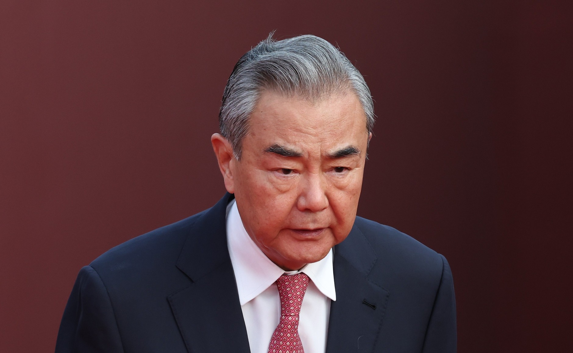 Chinese Foreign Minister Wang Yi at a 2025 event in Beijing, archival photograph, not the meeting wi