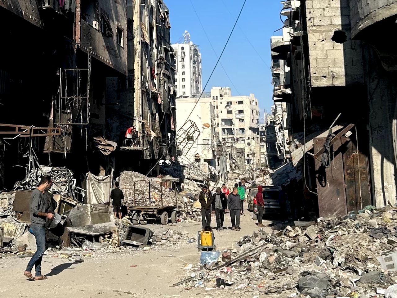 Five Palestinians killed in southern Gaza strikes as ceasefire frays