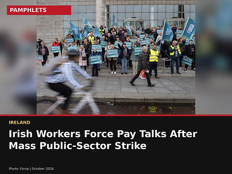 Irish Workers Force Pay Talks After Mass Public-Sector Strike