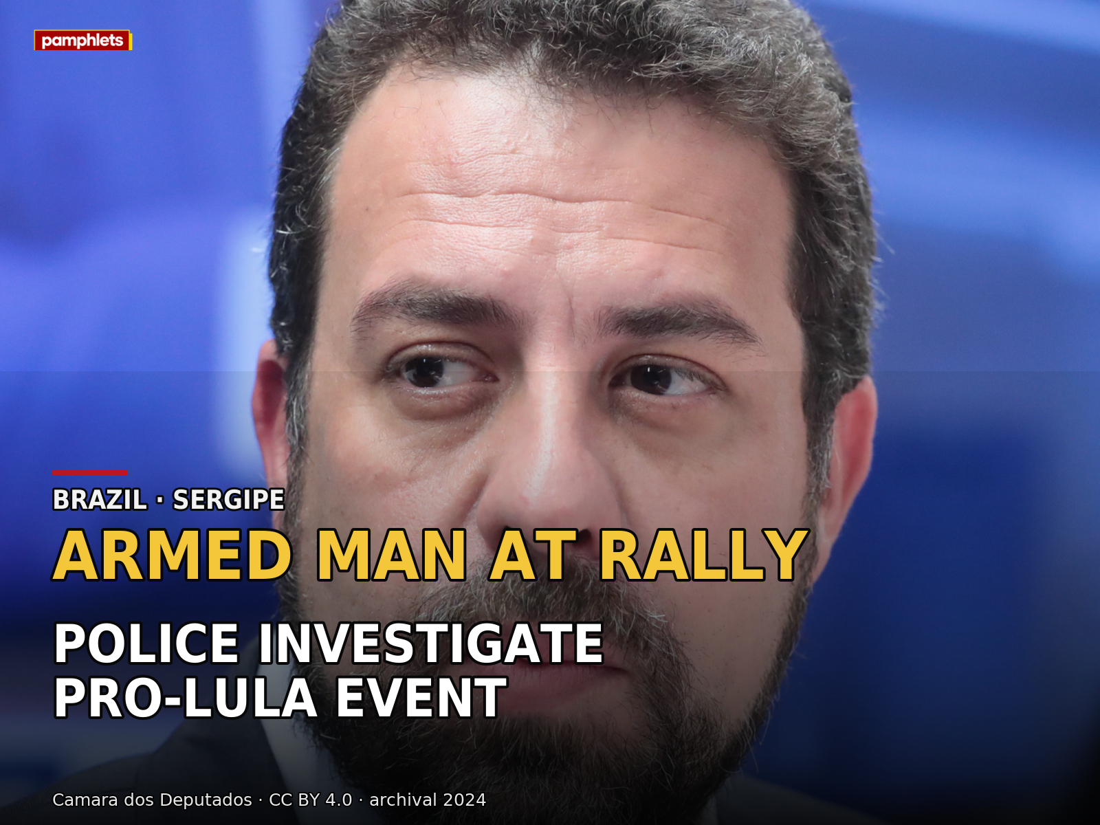 Armed Man Disrupts Pro-Lula Rally in Sergipe; Police Investigate Reports of Gunfire