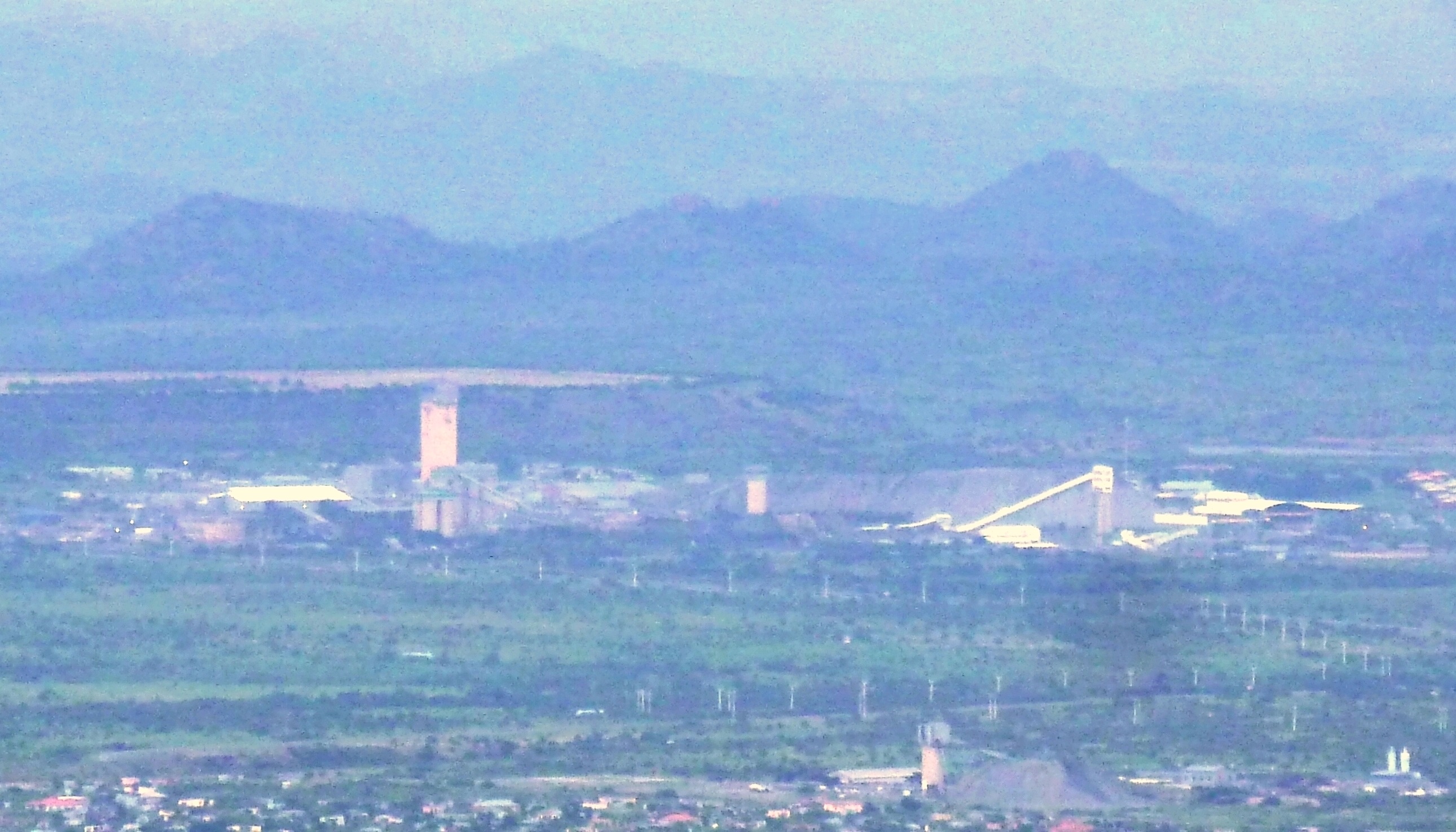 The Eastern Platinum Concentrator near Marikana in South Africa, photographed in