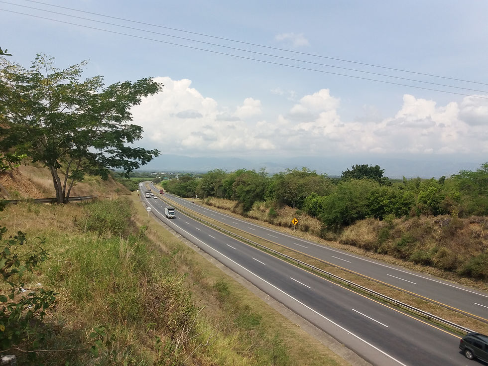 ARCHIVE: Another section of Colombian Route 25 between Tuluá and Andalucía, photographed March 2018 by Roboting. Not October 2026 incident. CC BY-SA 4.0.